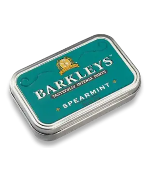 Barkleys Intense Spearmint Mints 50g