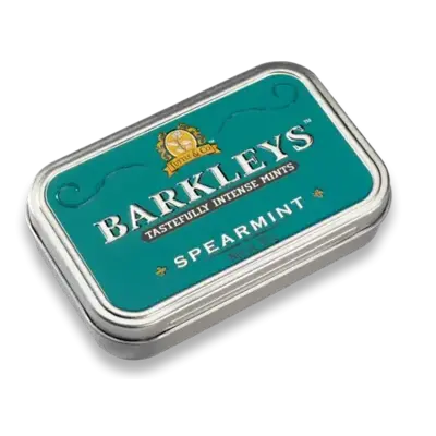 Barkleys Intense Spearmint Mints 50g