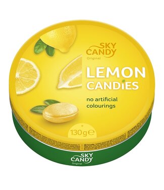 Lemon  Sky Candy Tins 130g