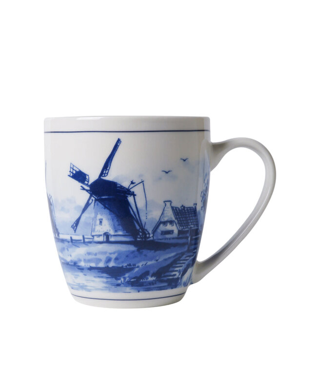 Delft Blue  Mug - Windmill
