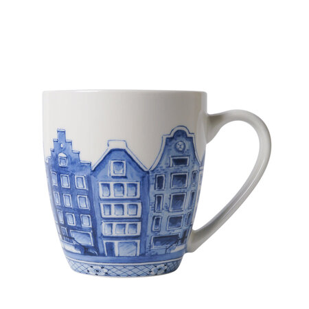 Delft Blue  Mug - Canal Houses