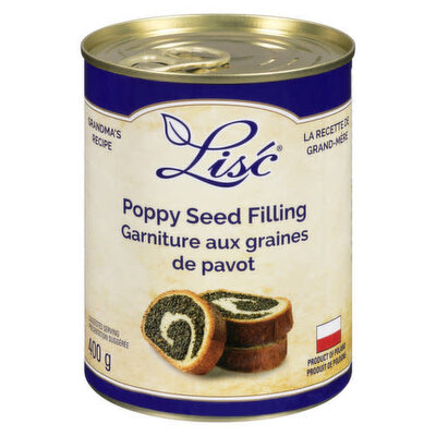 Lisc Poppy Seed Filling 400g