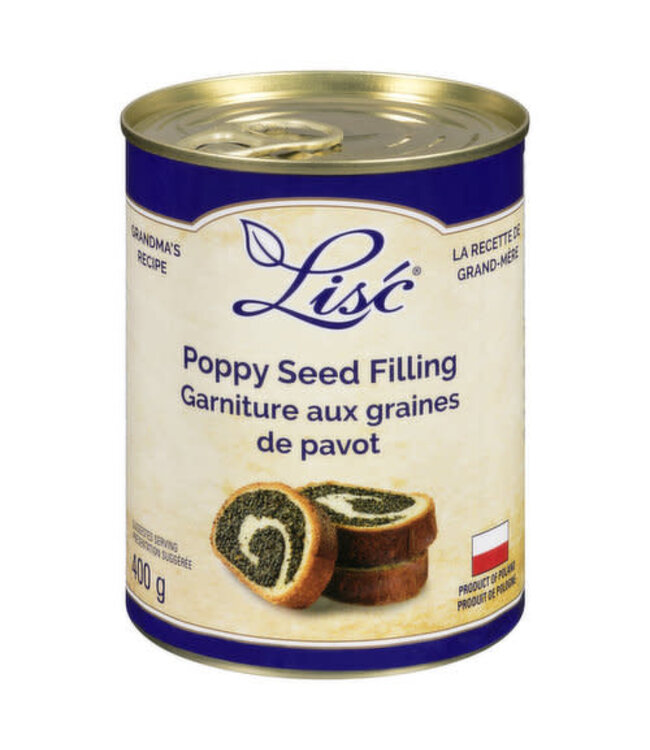 Lisc Poppy Seed Filling 400g