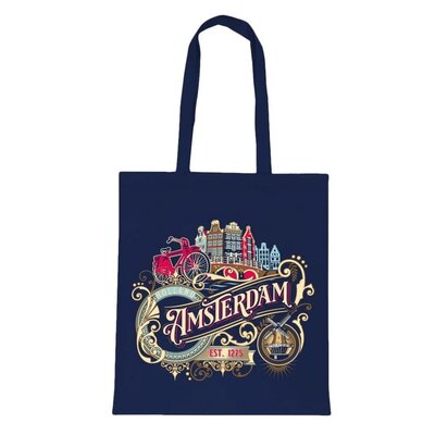 Amsterdam Blue Shopping Bag (Cotton)