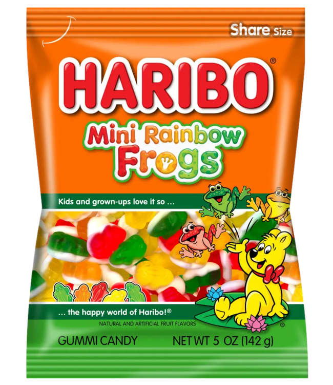 Haribo Mini Rainbow Frogs