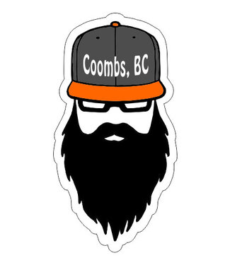 Coombs Beard Sticker