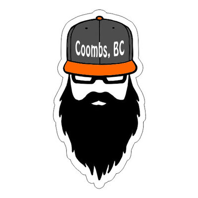 Coombs Beard Sticker