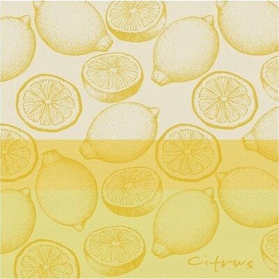 TEA Towel  Citrus Yellow DDDDD