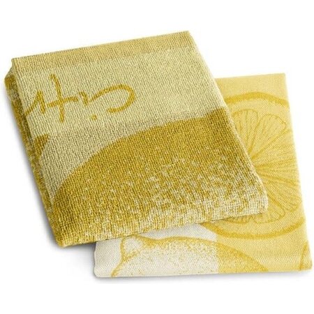 TEA Towel  Citrus Yellow DDDDD