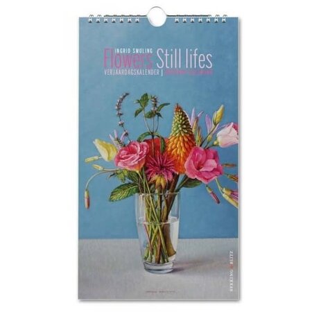 Flowers Still Lifes Perpetual Birthday Calendar