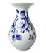 Delft Blue Flower Belly Vase - 23cm