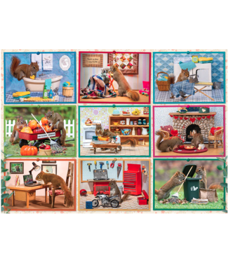 Squirrels at Home Puzzle 1000pc