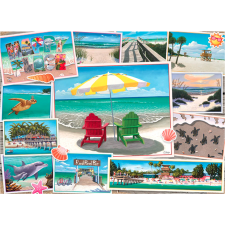 Happy Place Puzzle 1000pc