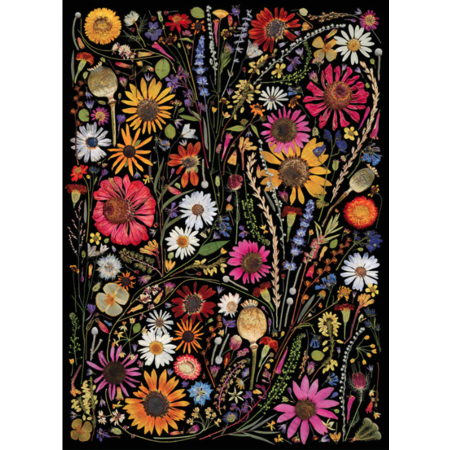 Flower Press: Happiness  Puzzle 1000pc