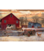 Winter on the Farm Puzzle 1000pc