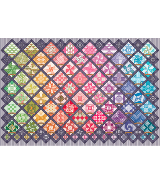 Four Square Quilt Blocks 2000 Piece Puzzle