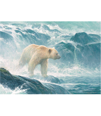 Salmon Watch - Spirit Bear Puzzle 500pc