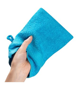 Face Cloth Aqua Blue