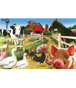 Welcome to the Farm Floor Puzzle 36pc