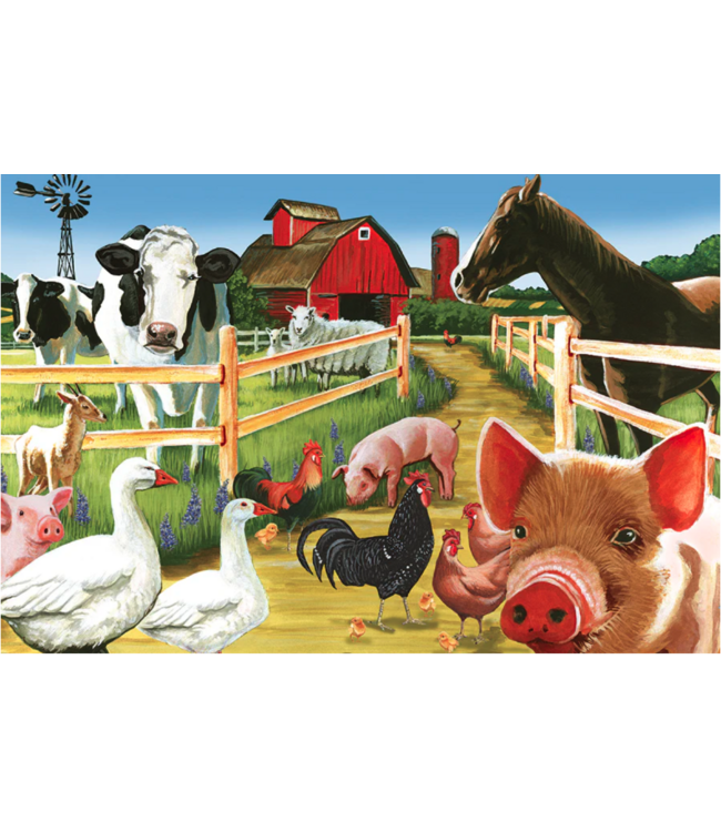 Welcome to the Farm Floor Puzzle 36pc