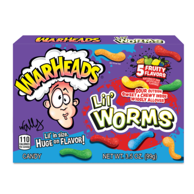 Warheads Lil Worms Theatre Box