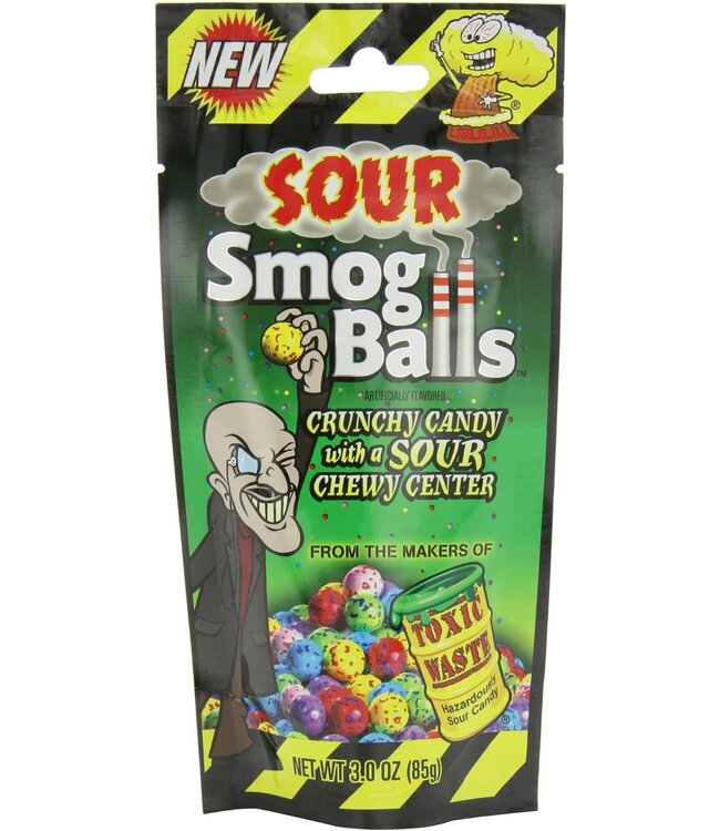 Toxic Waste Sour Smog Balls 85g