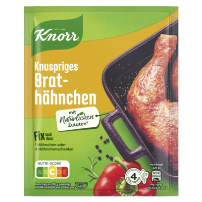 Knorr Brathähnchen (Crispy Roast  Chicken)