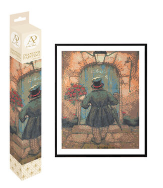 Anton Pieck Roses Diamond Painting 40x50cm