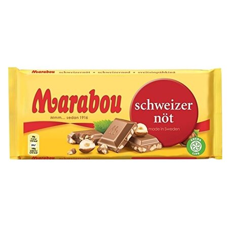 Marabou Hazelnut Chocolate Bar 200g