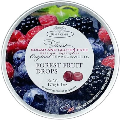 Simpkins Forest Fruit Drops Sugar Free