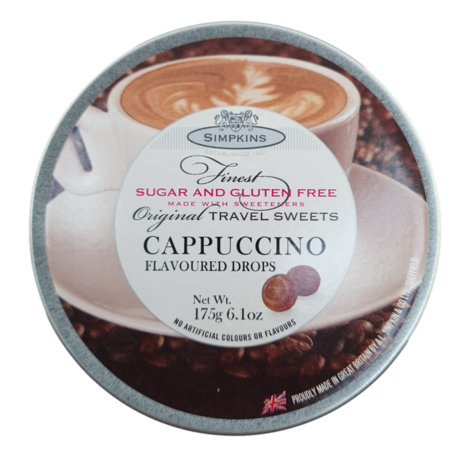 Simpkins Cappuccino Drops Sugar Free