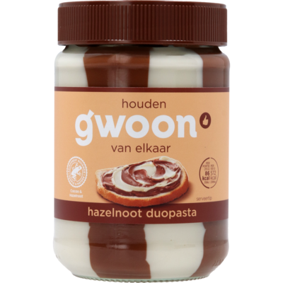 Gwoon Hazelnut Duo Spread 400g