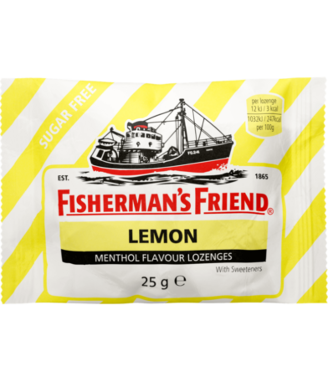 Fisherman's Friend Lemon Sugar Free
