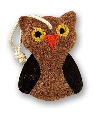Owl Brown Loofah