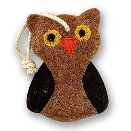 Owl Brown Loofah