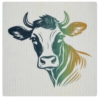 Cow Swedish Dishcloths