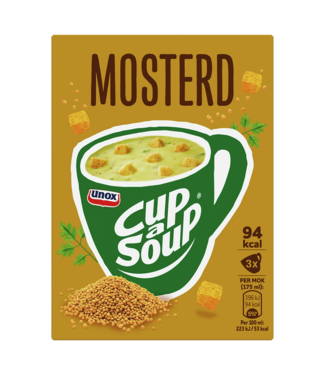 Unox Mustard Cup a Soup (3pk)