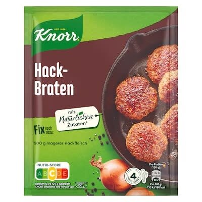 Knorr Hackbraten  (Meatball Meatloaf Mix)