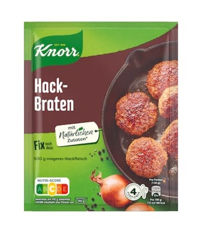 Knorr Hackbraten  (Meatball Meatloaf Mix)