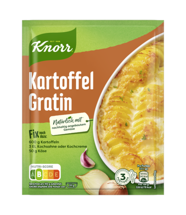 Knorr Kartoffel Gratin