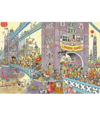 The Final Hurdle! Puzzle 1000pc (Mystery Retro 8)