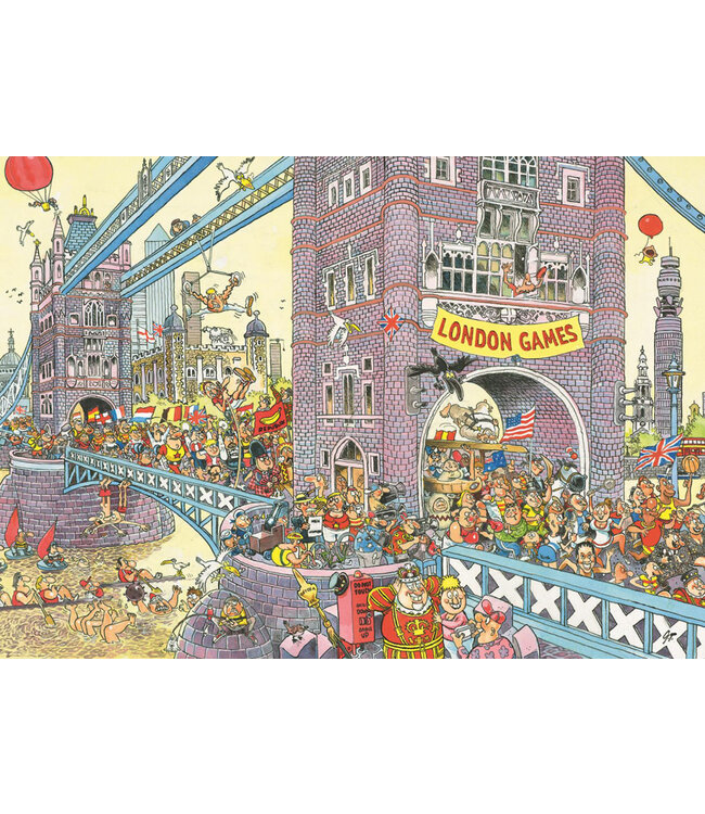 The Final Hurdle! Puzzle 1000pc (Mystery Retro 8)