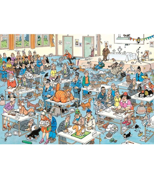 The Cat Pageantry Puzzle 1000pc