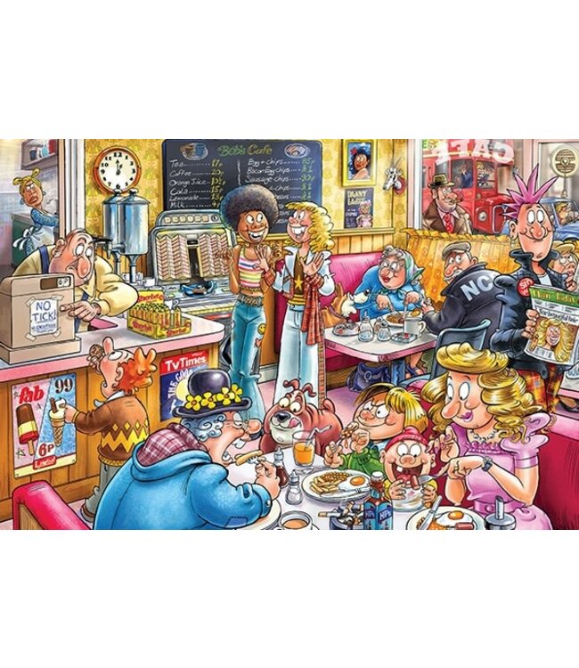 Cafe to Latte! Puzzle 1000pc