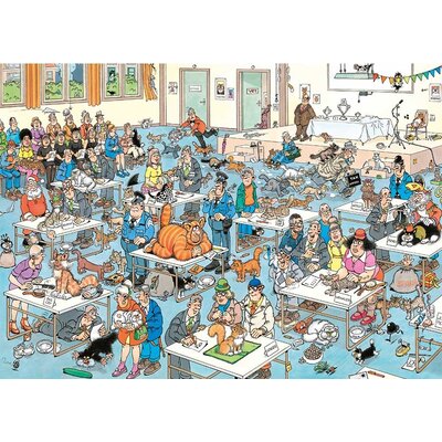 The Cat Pageantry Puzzle 2000pc