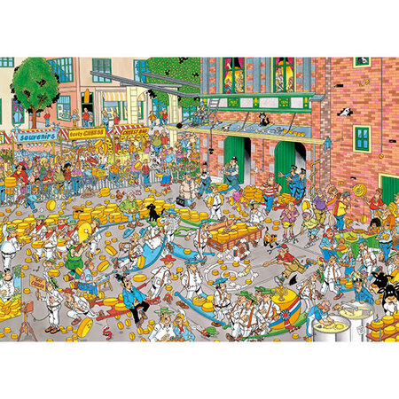 The Cheese Market & Sailboat Race   (2 x 1000 pc) Puzzles
