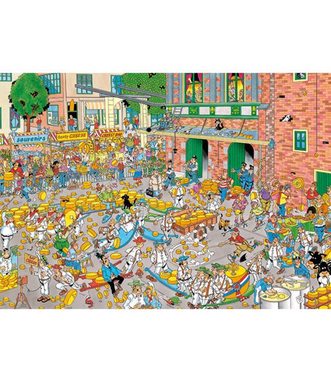 The Cheese Market & Sailboat Race   (2 x 1000 pc) Puzzles