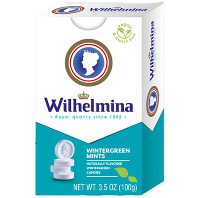 Fortuin Wilhelmina Wintergreen Mints  100g