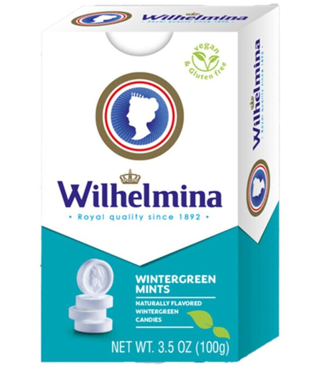 Fortuin Wilhelmina Wintergreen Mints  100g