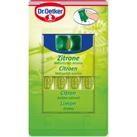 Dr. Oetker Lemon Flavouring 4pk